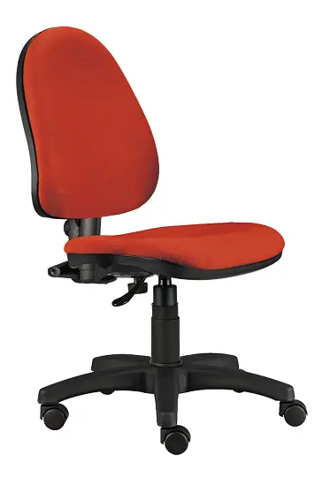 888/MEK židle kancelářská, látka BO BONDAI BN1 (4004) - látka cihlová